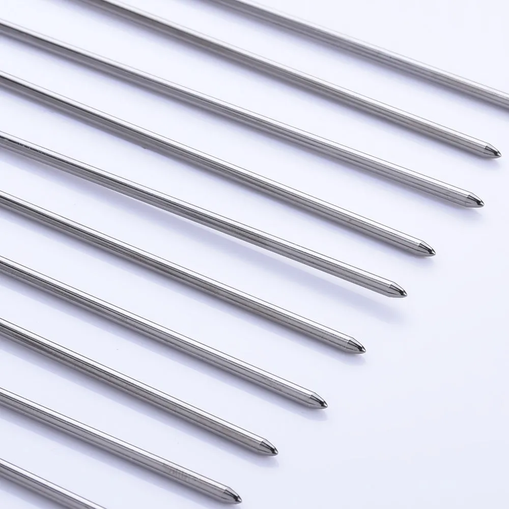 125mm Brass Y Hairpin Hair Fork Prom Hair Pins Hair Pin Stick Head Pattern Wedding Hair Accessories Gun black 10pcs