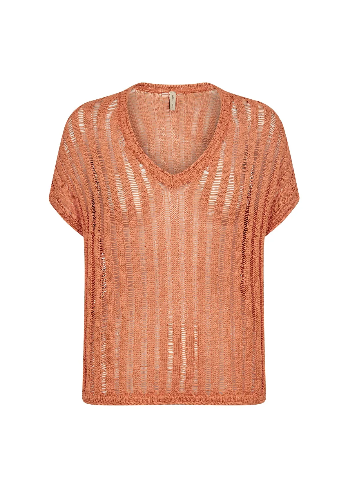 33508- Orange Eman Knit - Soya Concept