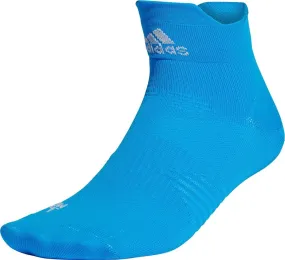 adidas Run Ankle Running Socks Blue Fitness Pair Sports Mens HEAT.RDY