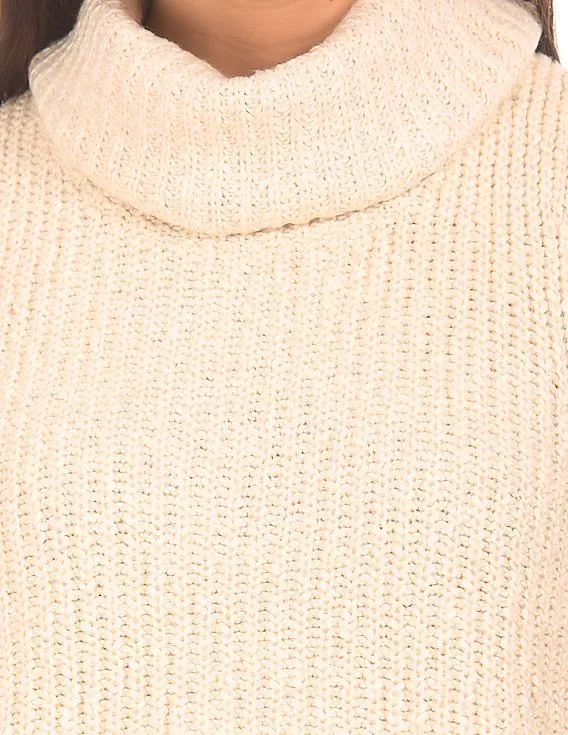 Aeropostale Sleeveless Turtleneck Sweater