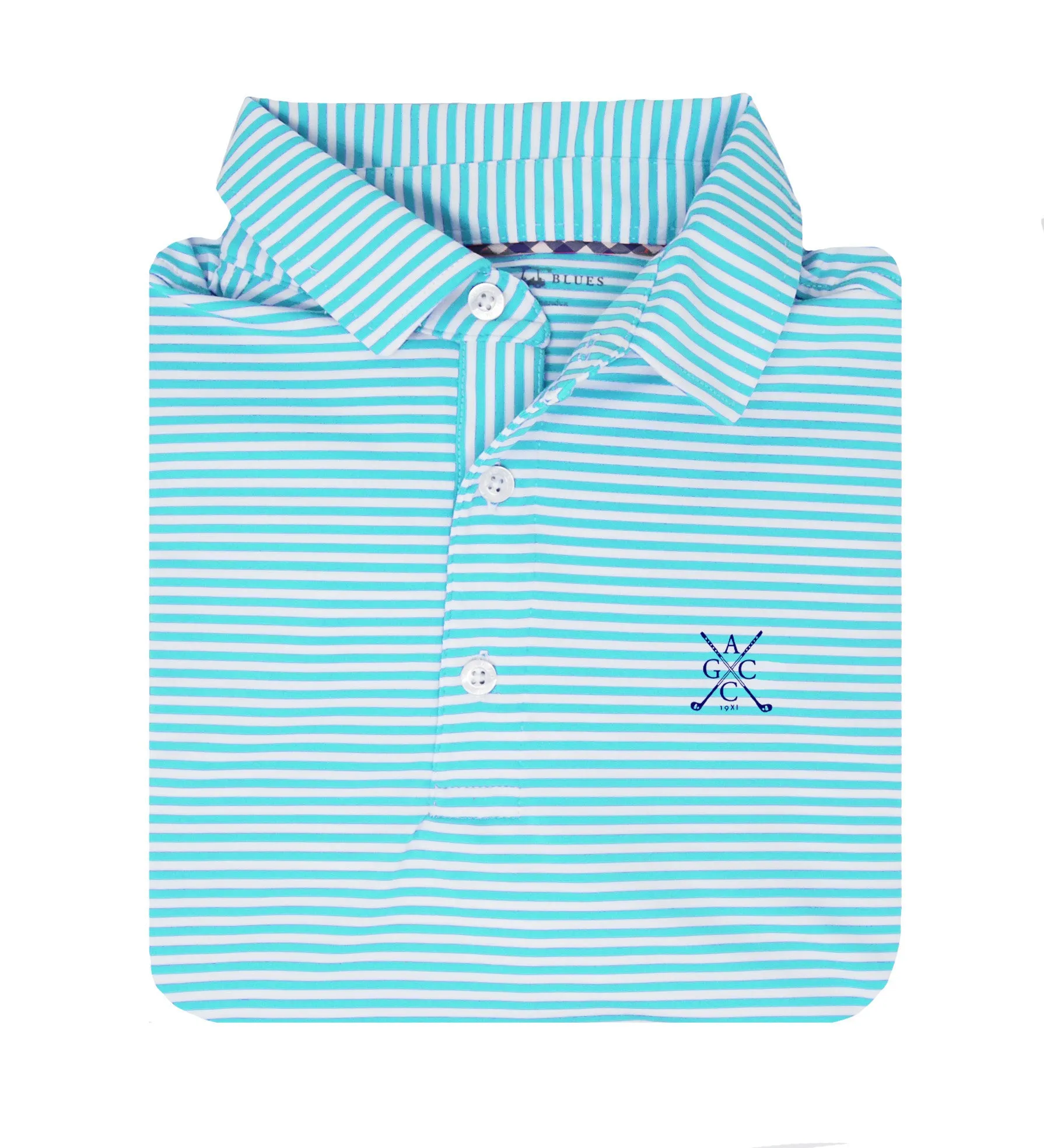 Ames CC - Albatross Polo- Aruba/White