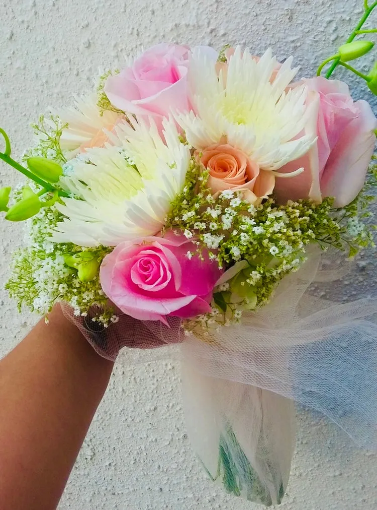 Angel Spring Bridal Bouquet