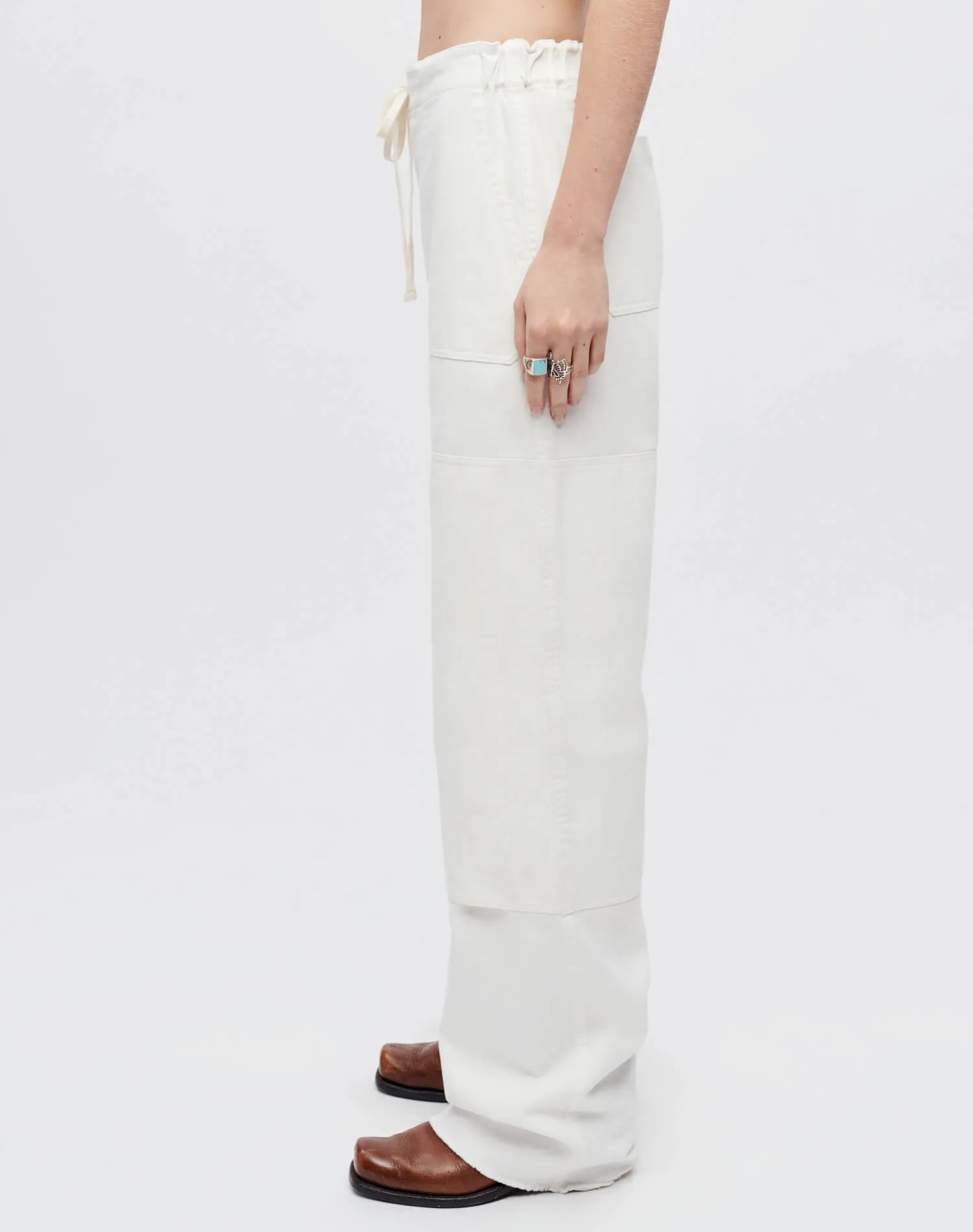 Beach Pant - Vintage White