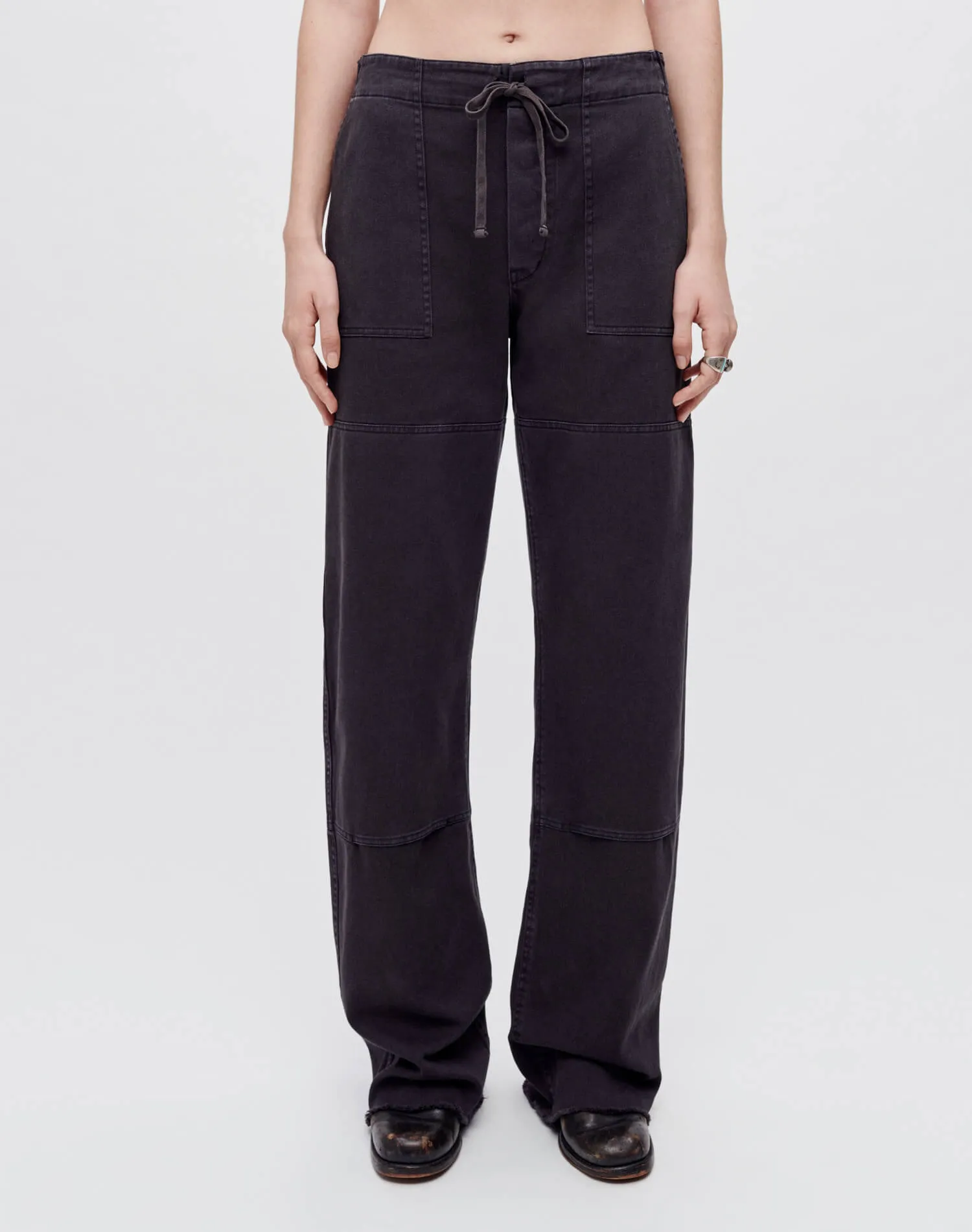 Beach Pant - Washed Black