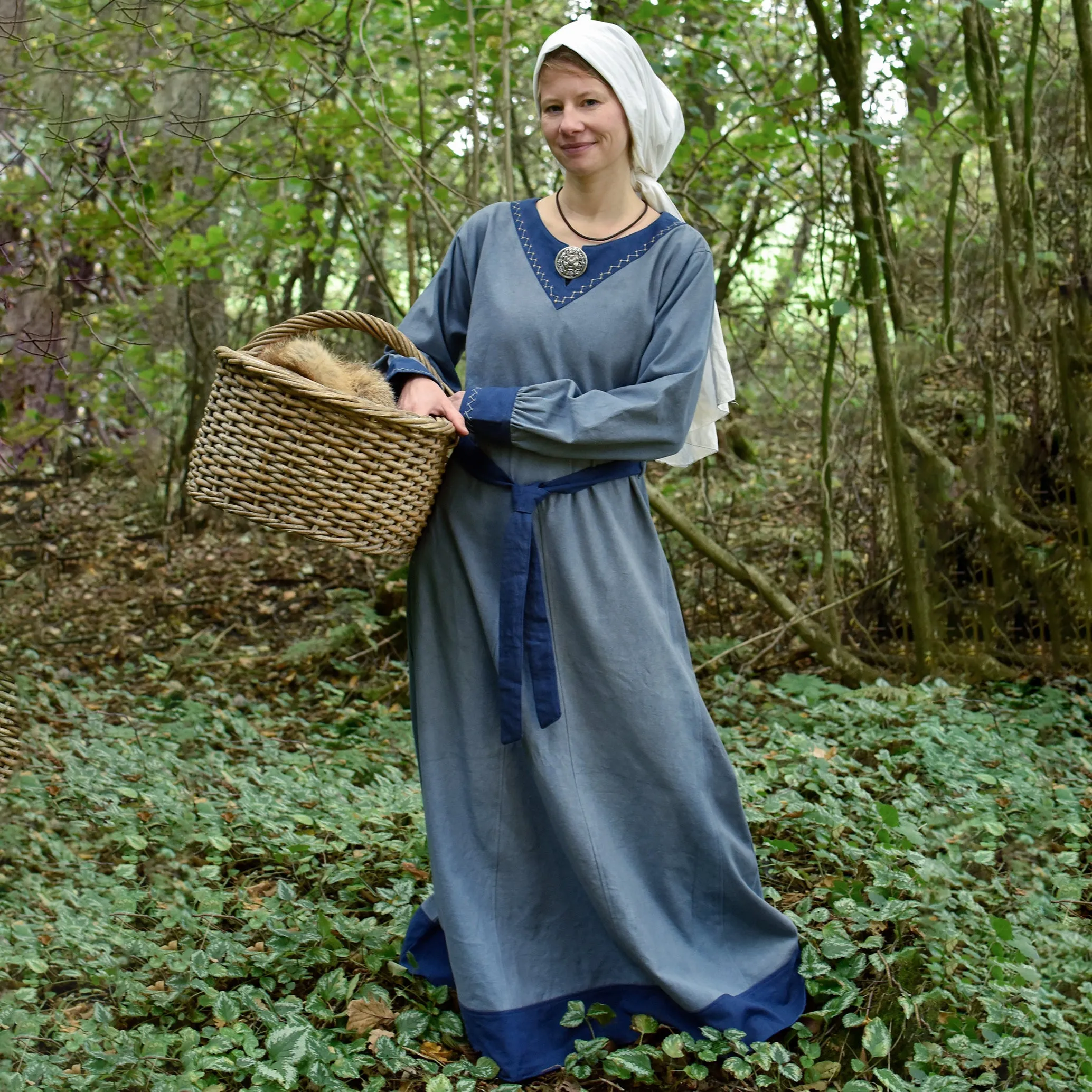 Blue Viking Dress