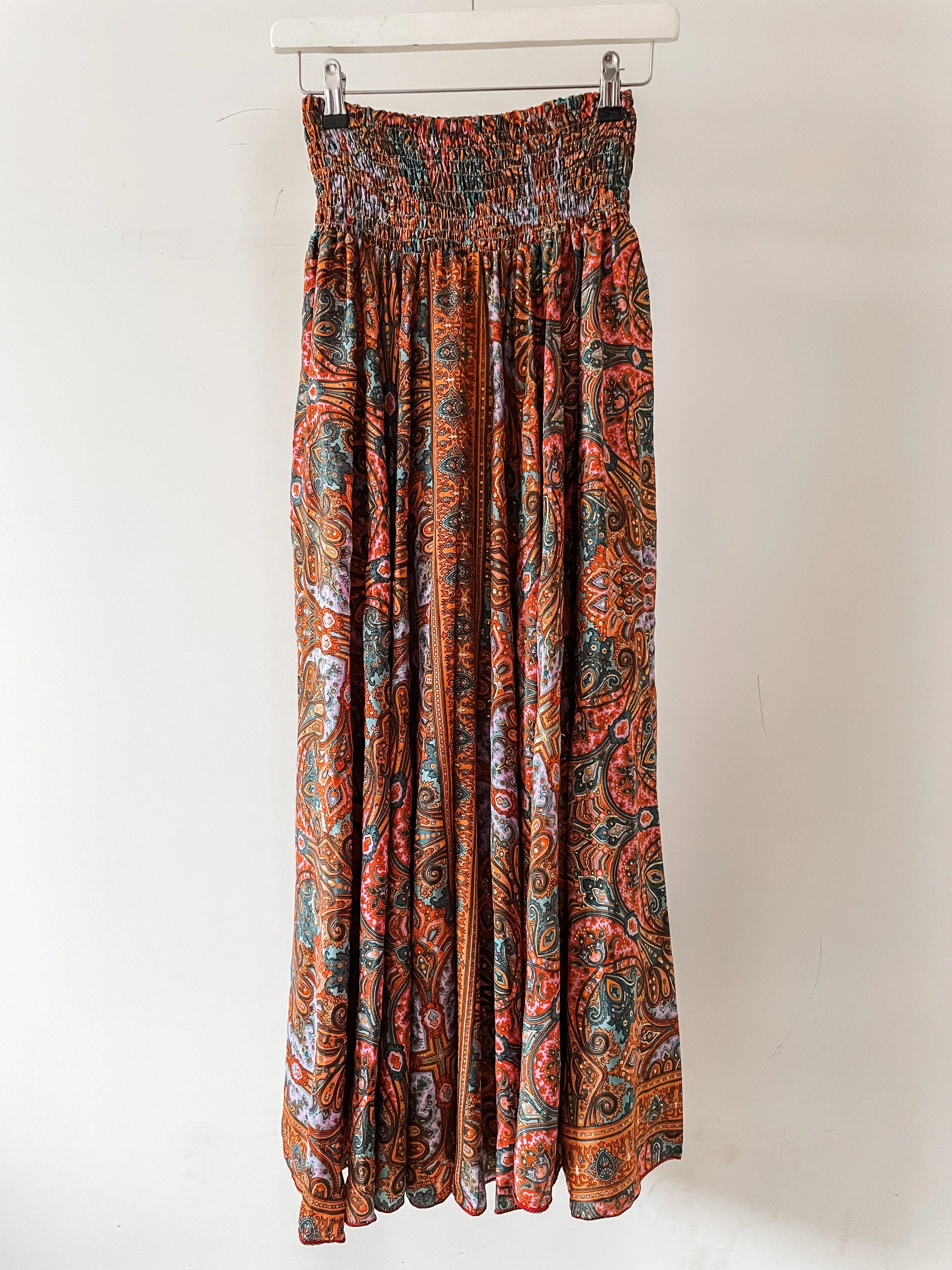 Boho Print Palazzo Pants