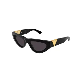 Bottega Veneta Sunglass Woman Black Grey BV1176S-001