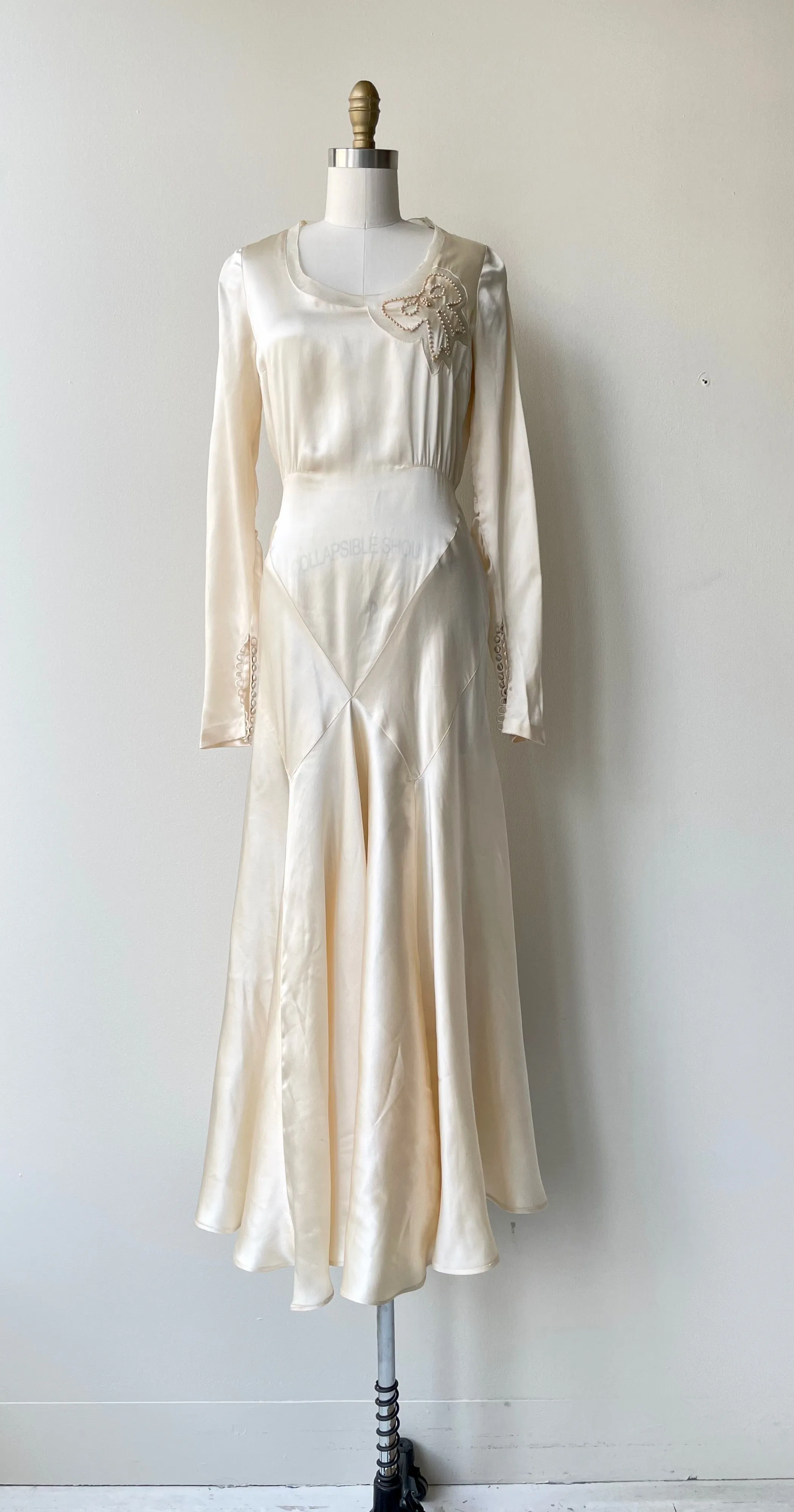 Cadeau Silk Wedding Dress | 1930s