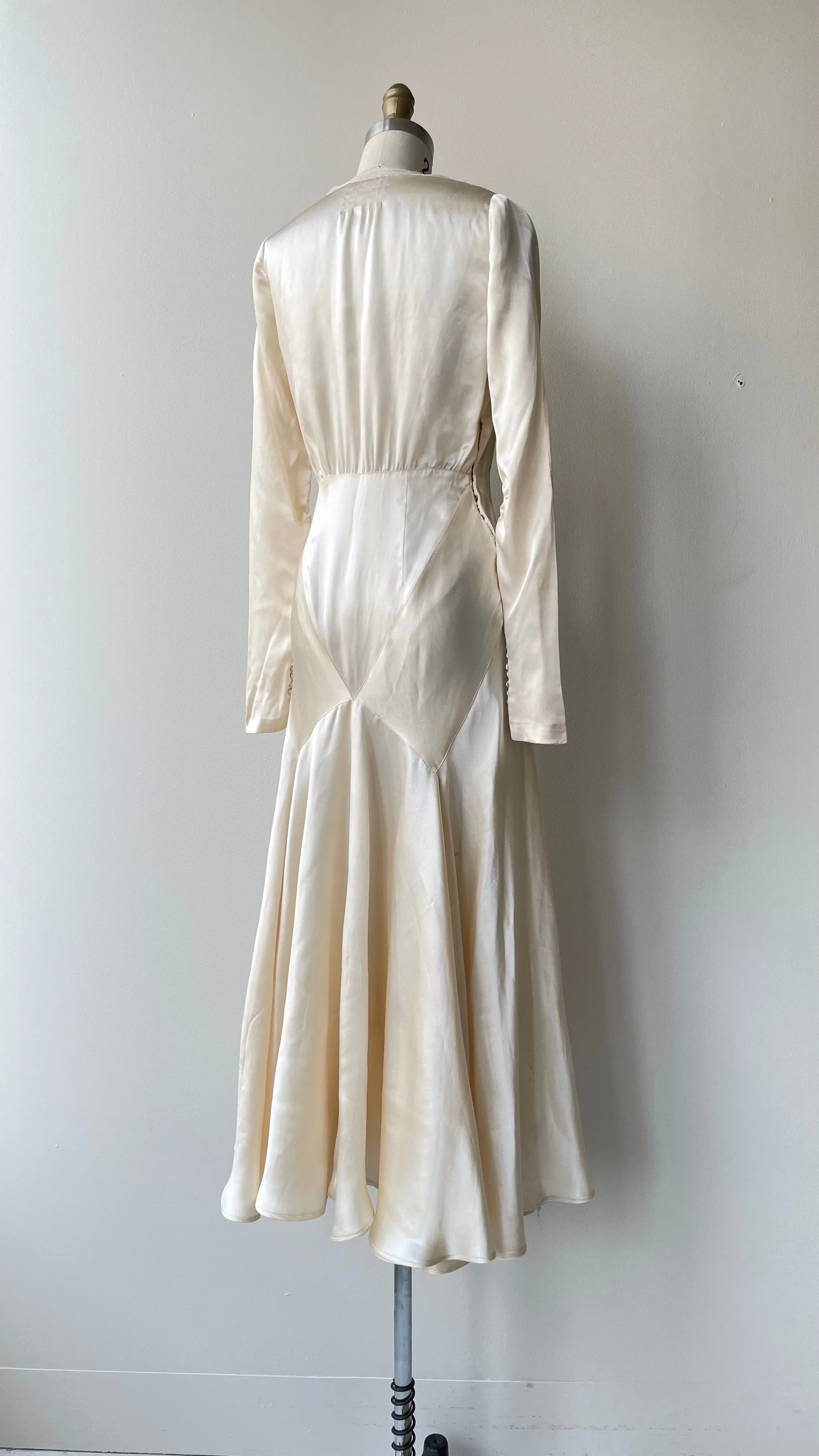 Cadeau Silk Wedding Dress | 1930s