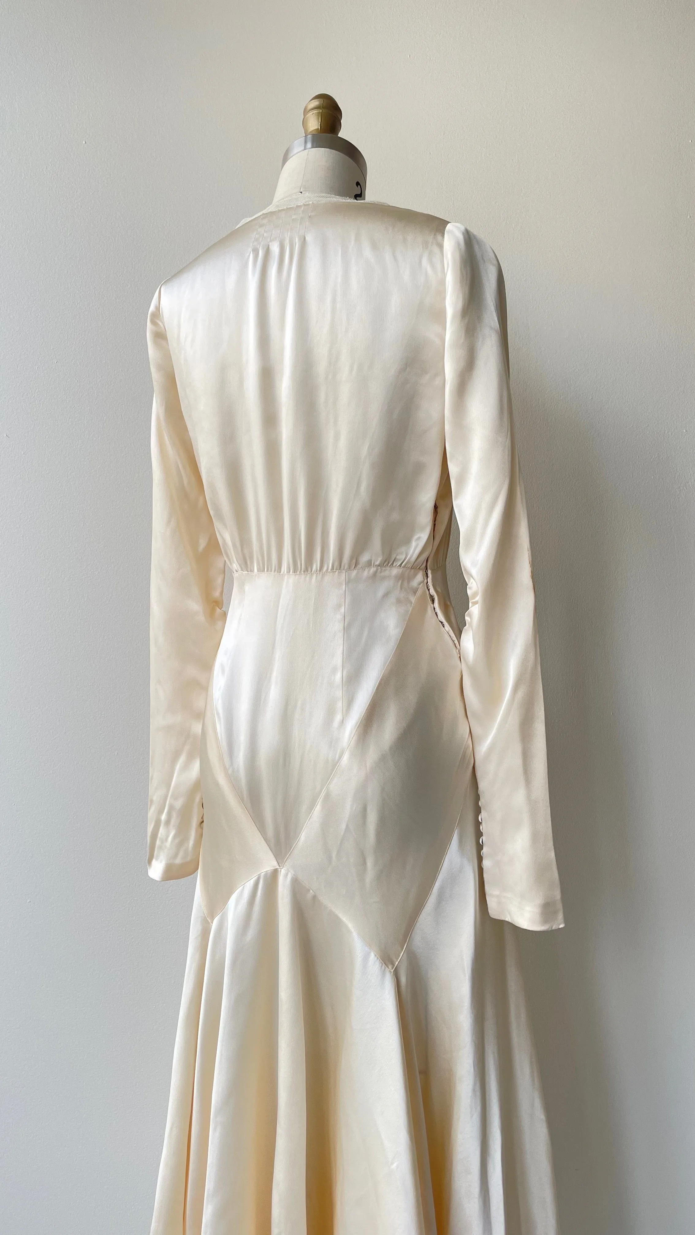 Cadeau Silk Wedding Dress | 1930s