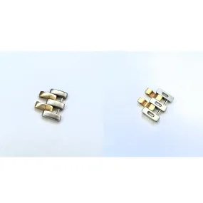 CARTIER 2 Row Gold Link 14.80mm for 27mm Midsize Cartier PANTHERE