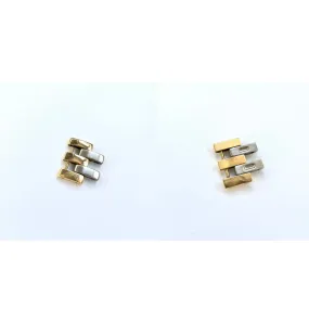 CARTIER 3 Row Gold Link 14.80mm for 27mm Midsize Cartier PANTHERE