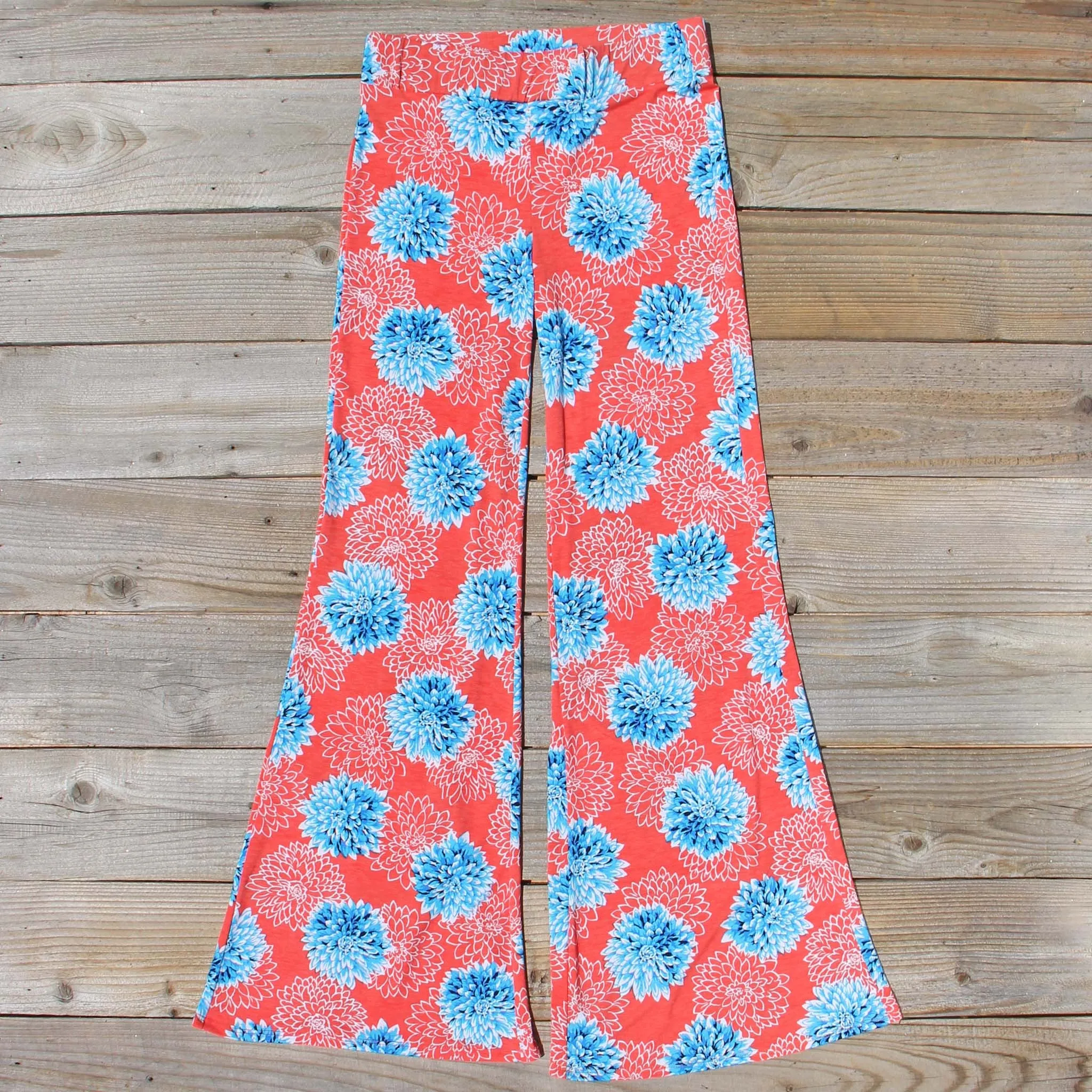 Chrysanthemum Palazzo Pants