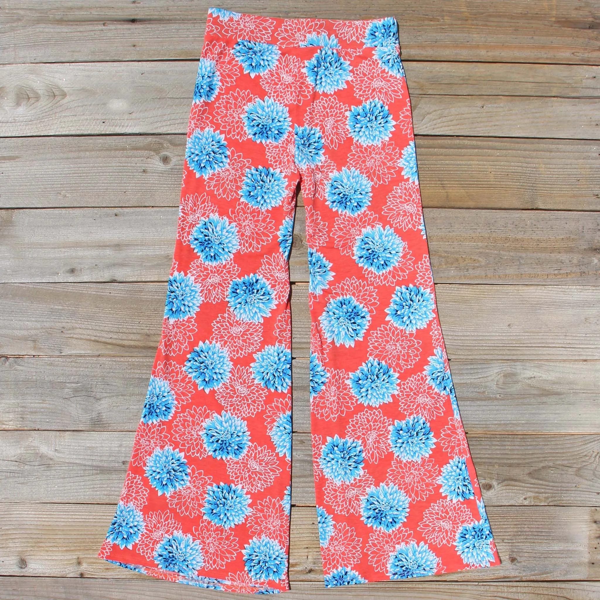 Chrysanthemum Palazzo Pants