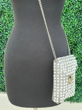 Clear Pearl Purse/Fanny Pack