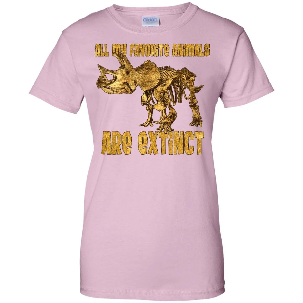 DINOSAUR - All My Fav Animals Are Extinct  Triceratops T Shirt & Hoodie