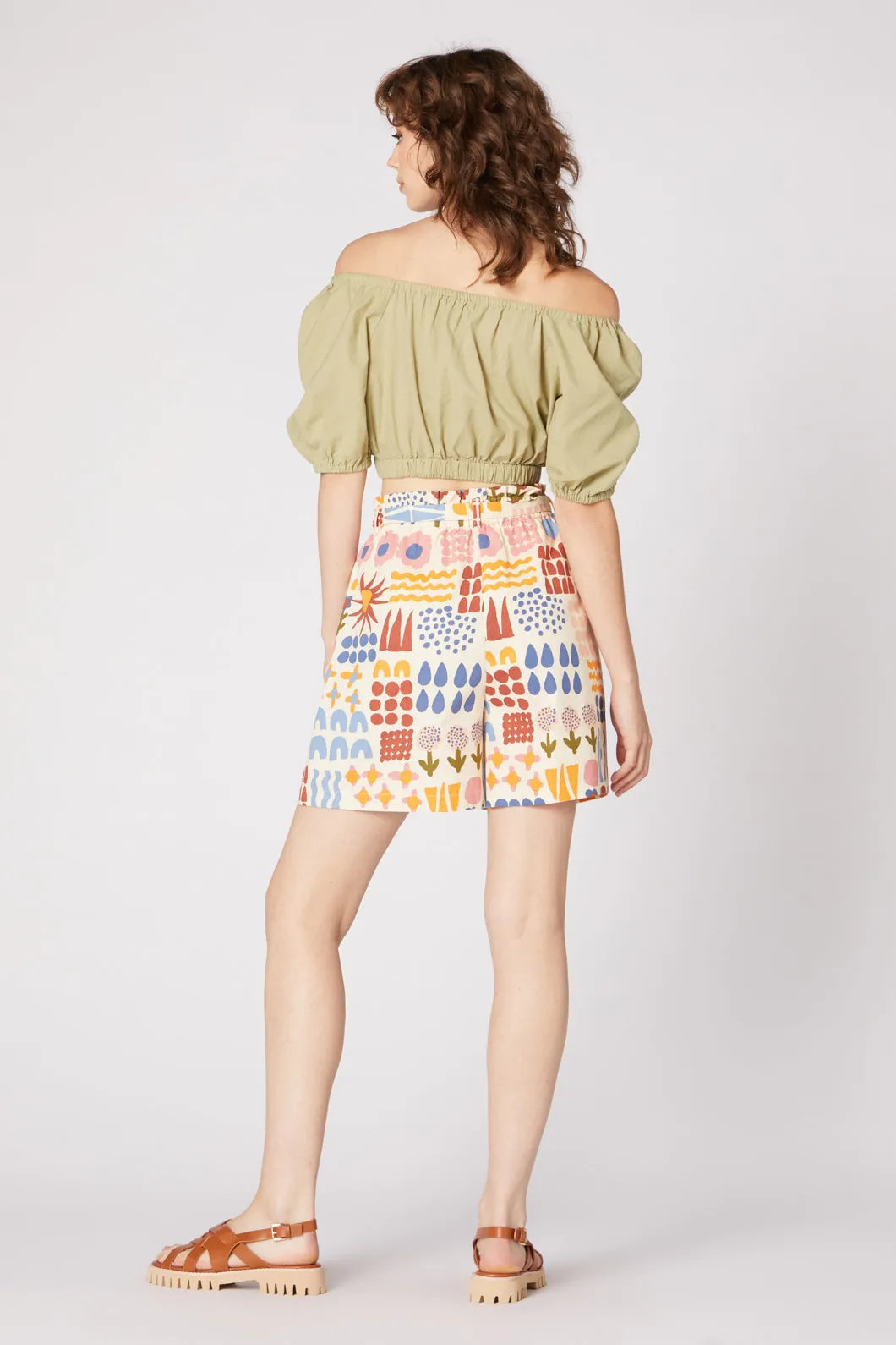 Elsie Patchwork Short