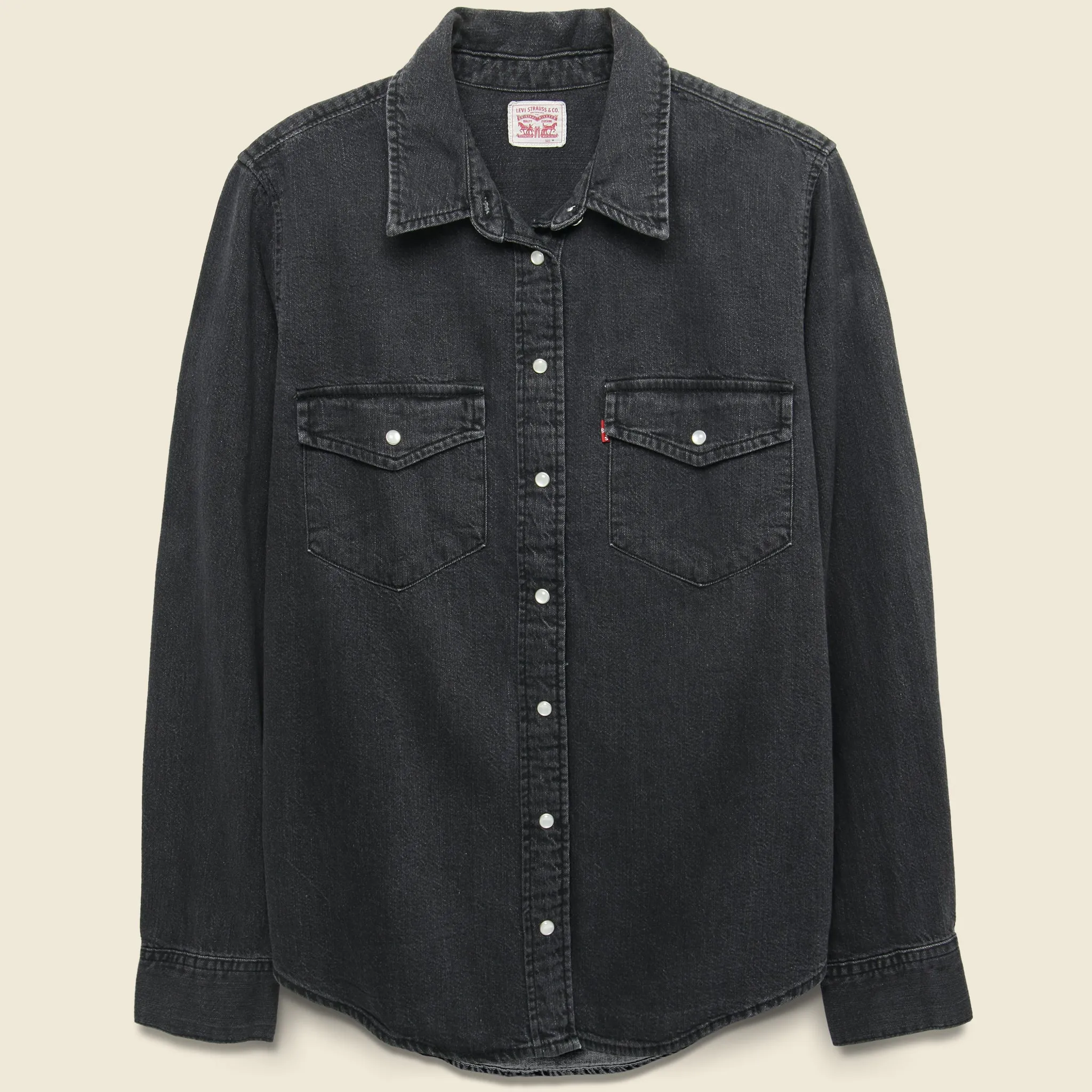 Essential Western Shirt - Black Sheep