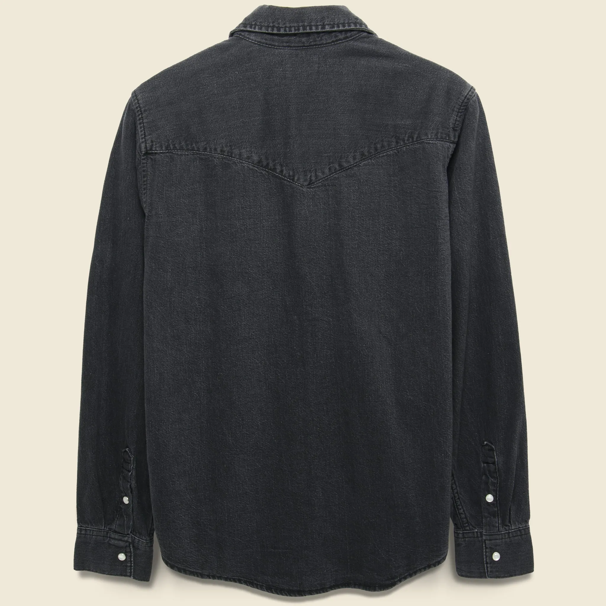 Essential Western Shirt - Black Sheep