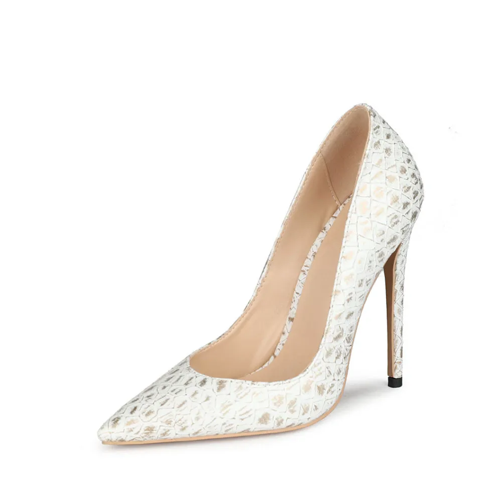 Fish Scales Stiletto Heels 