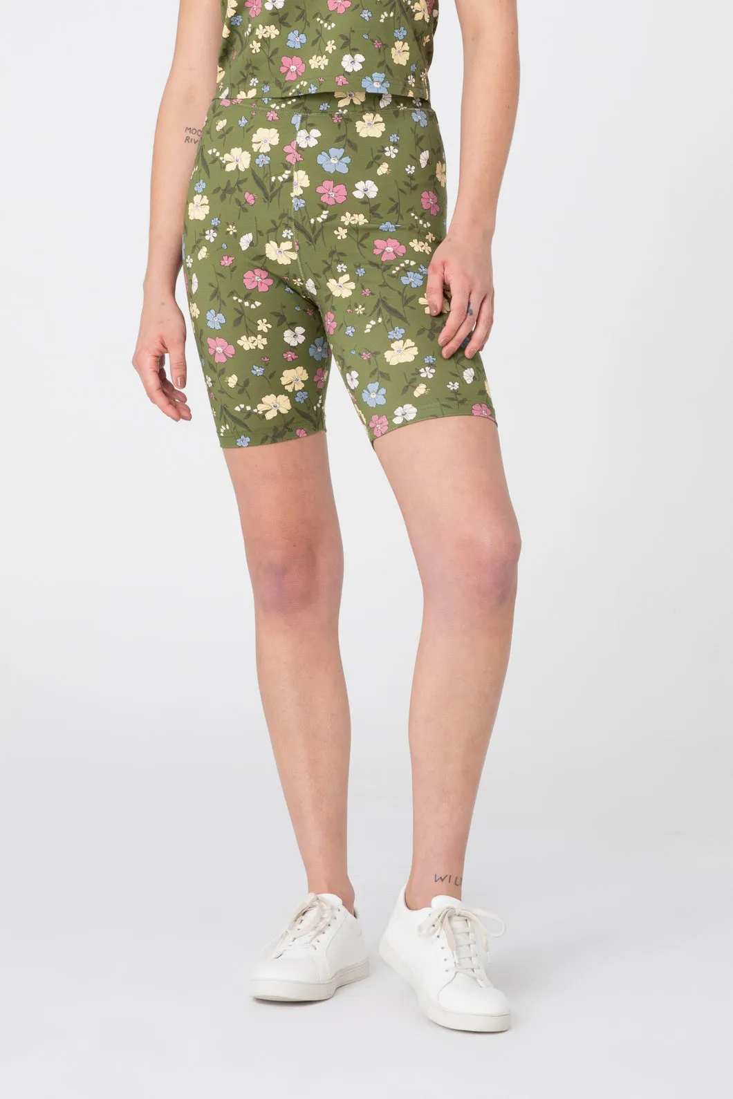 Heather Bike Shorts