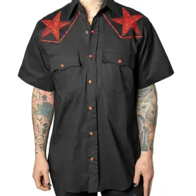 Hellbilly Baphomet Red Western