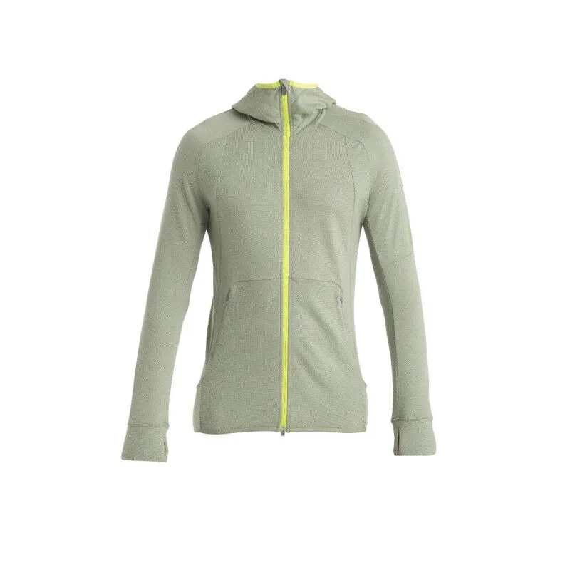 icebreaker  ZoneKnit LS Zip Hoodie - Giacca in pile di merino - Uomo