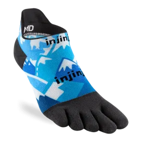 Injinji Artist Designed Men's No-Show Toesocks