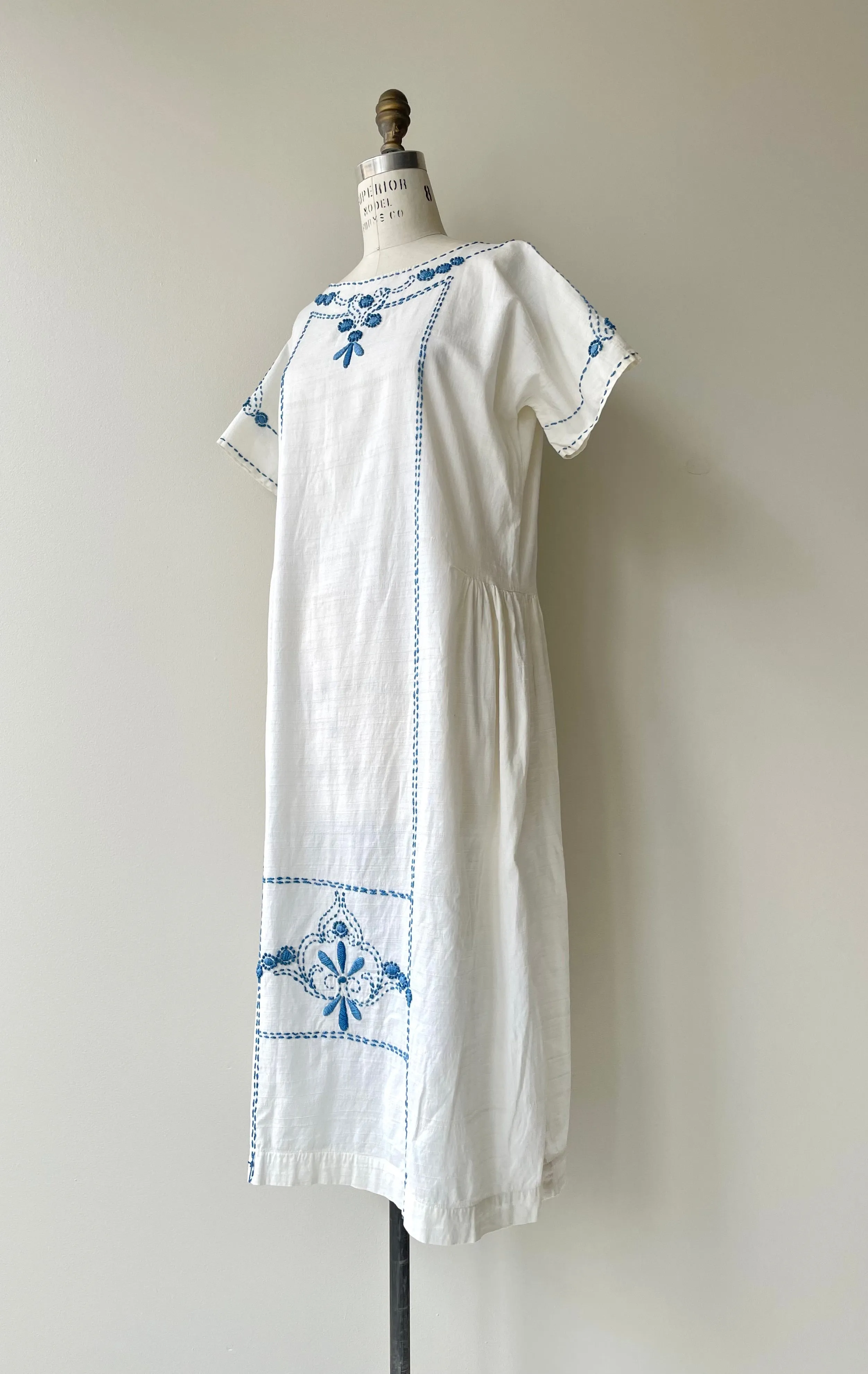 Insley Cotton Dress | 1920s