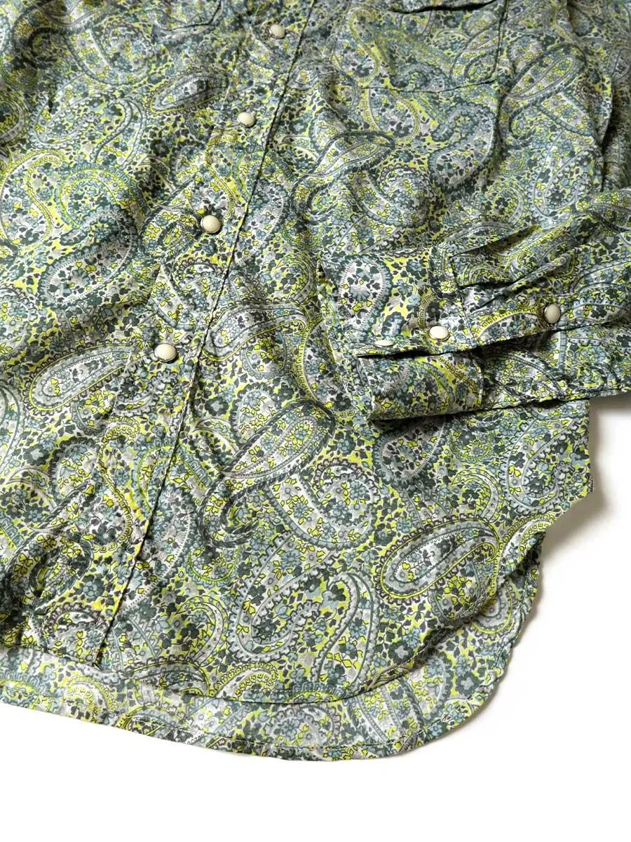 Kapital Lone Paisley Rangle Color Western Shirt K2204LS063