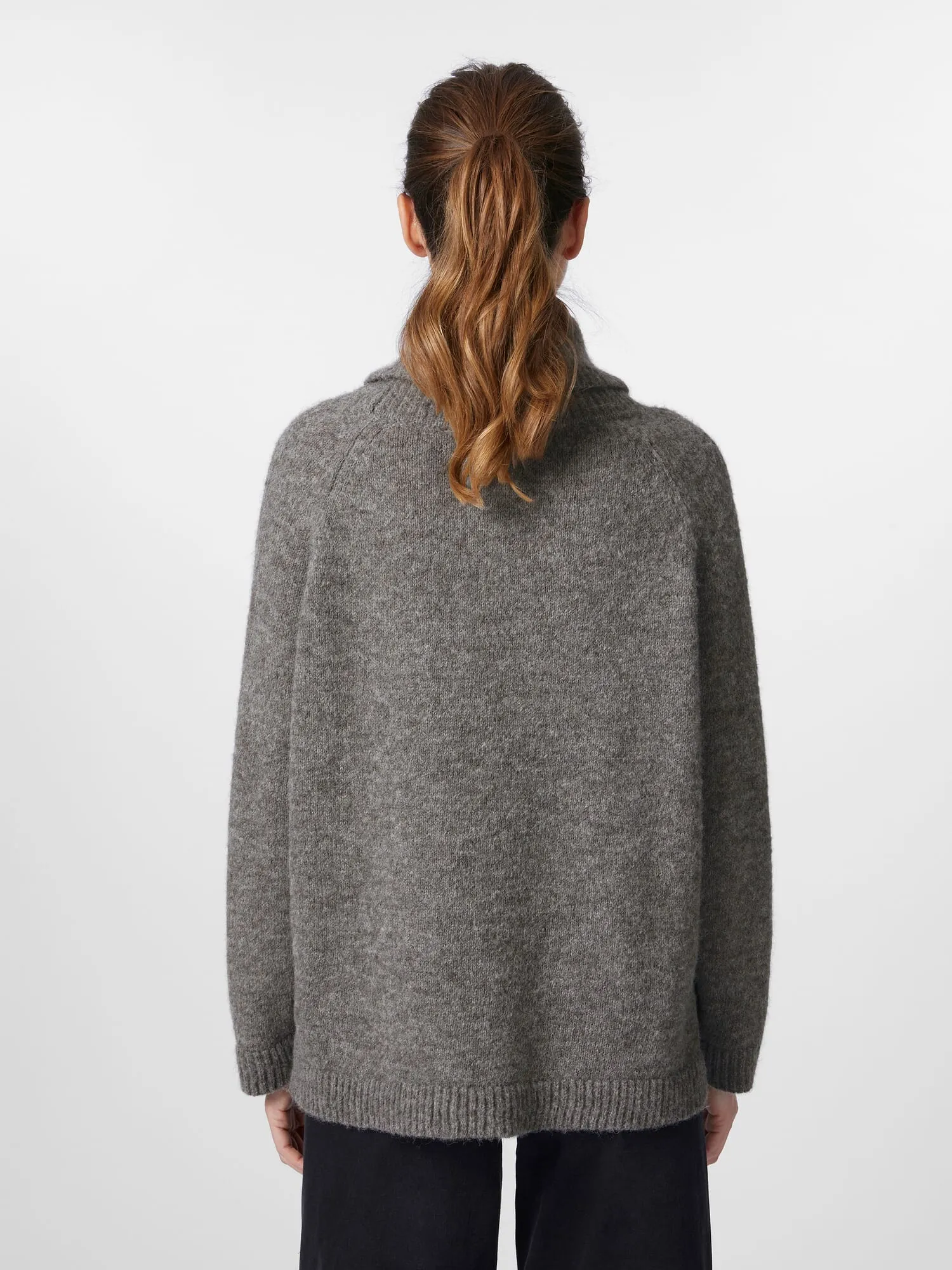 Ladies turtleneck sweater, Gray | Manufactum