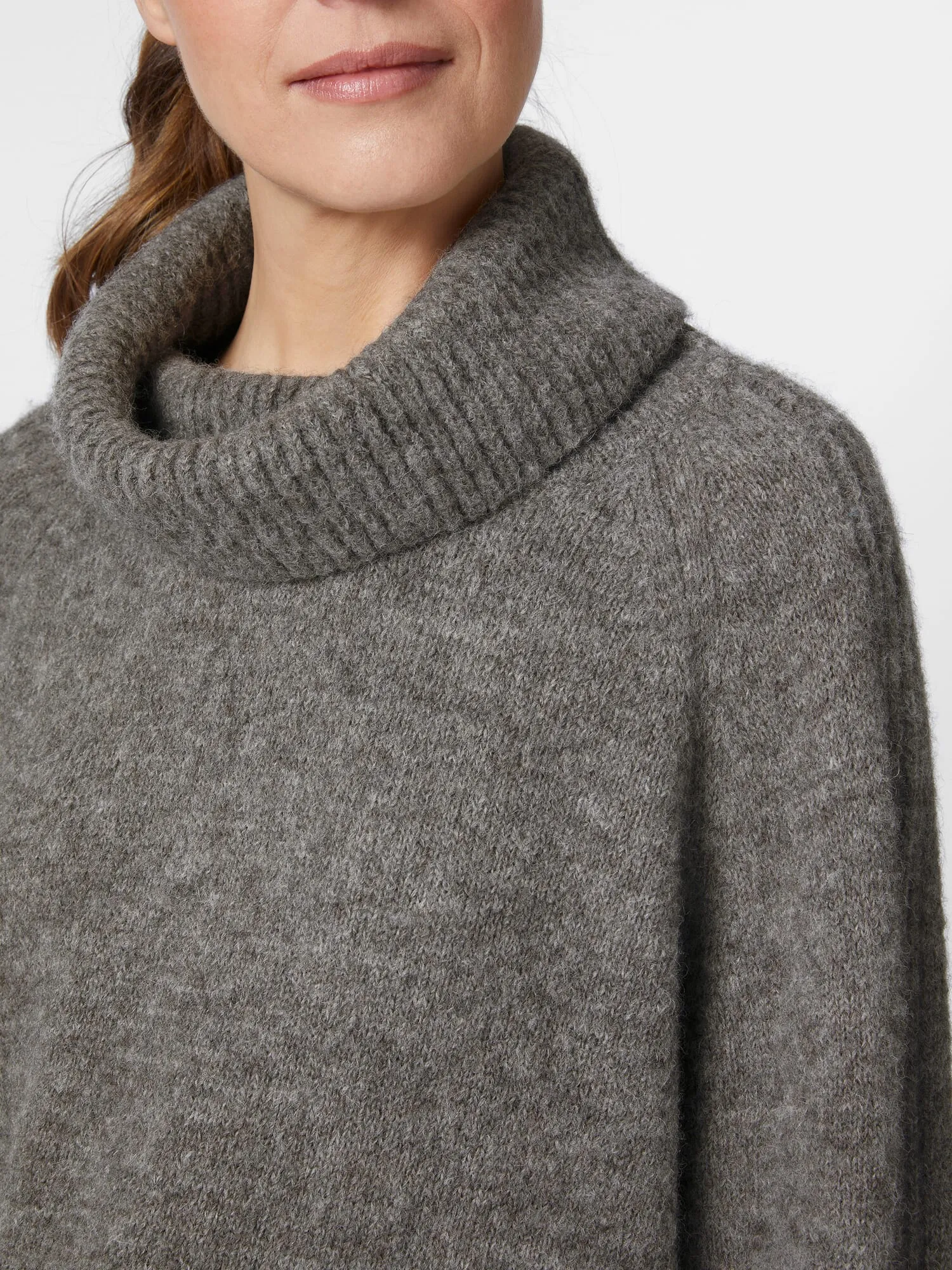 Ladies turtleneck sweater, Gray | Manufactum