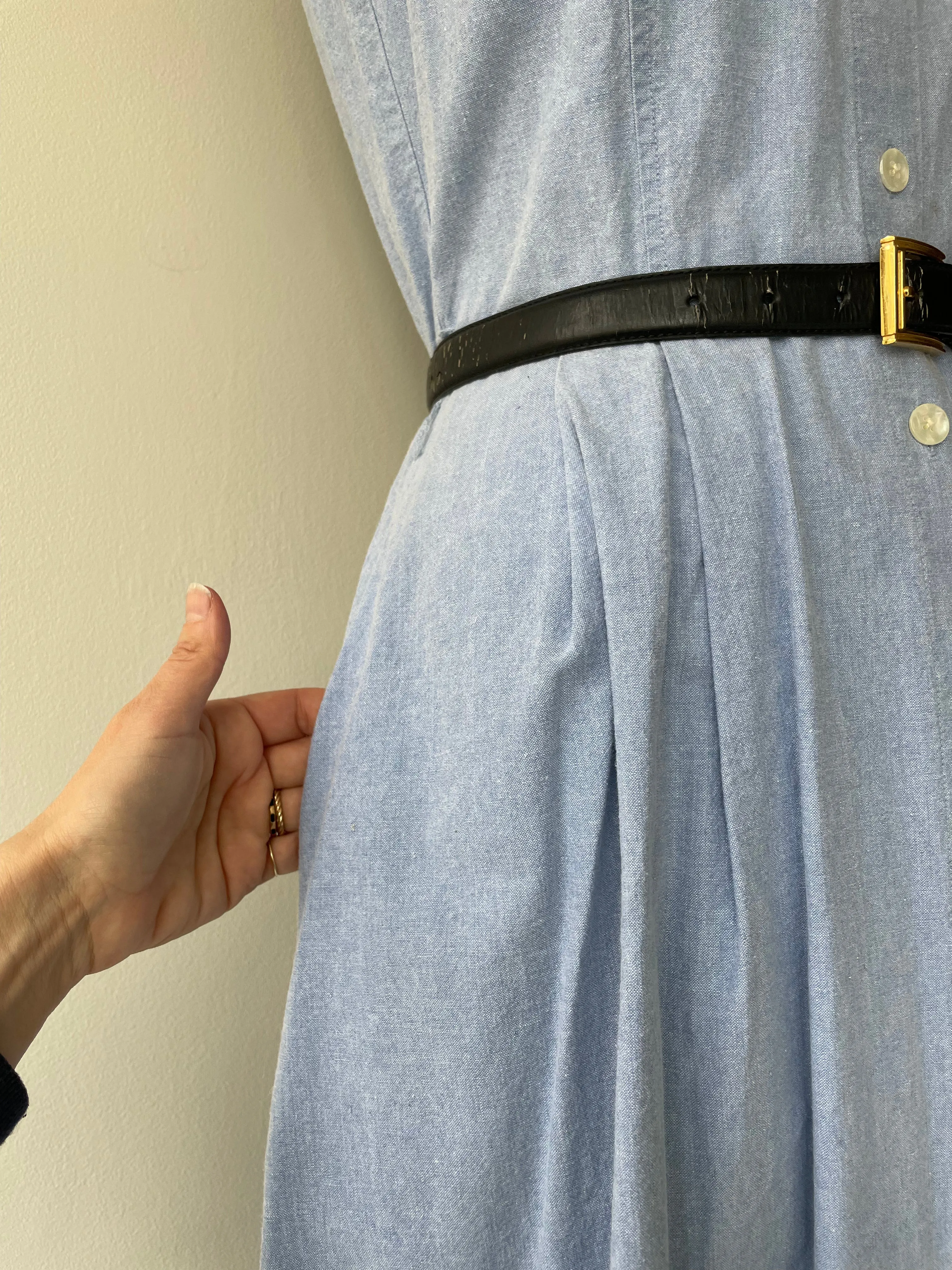 Land's End Chambray Dress