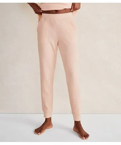 Loft Haven Well Within Organic Cotton Waffle Knit Joggers