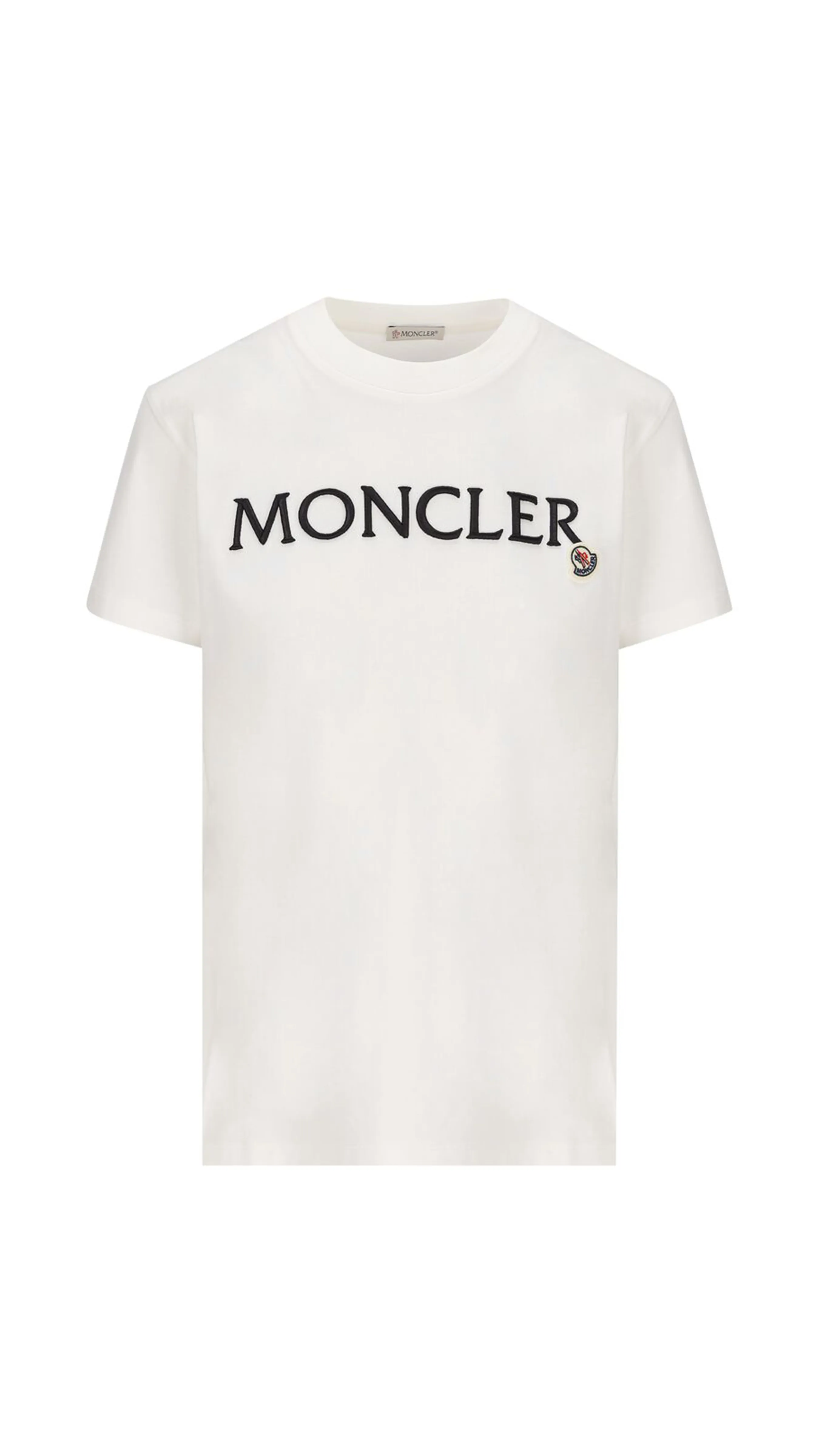 Logo Embroidered T-shirt - White