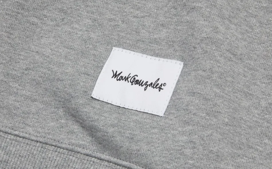 Mark Gonzales  |Unisex Street Style Long Sleeves Logo Sweatshirts