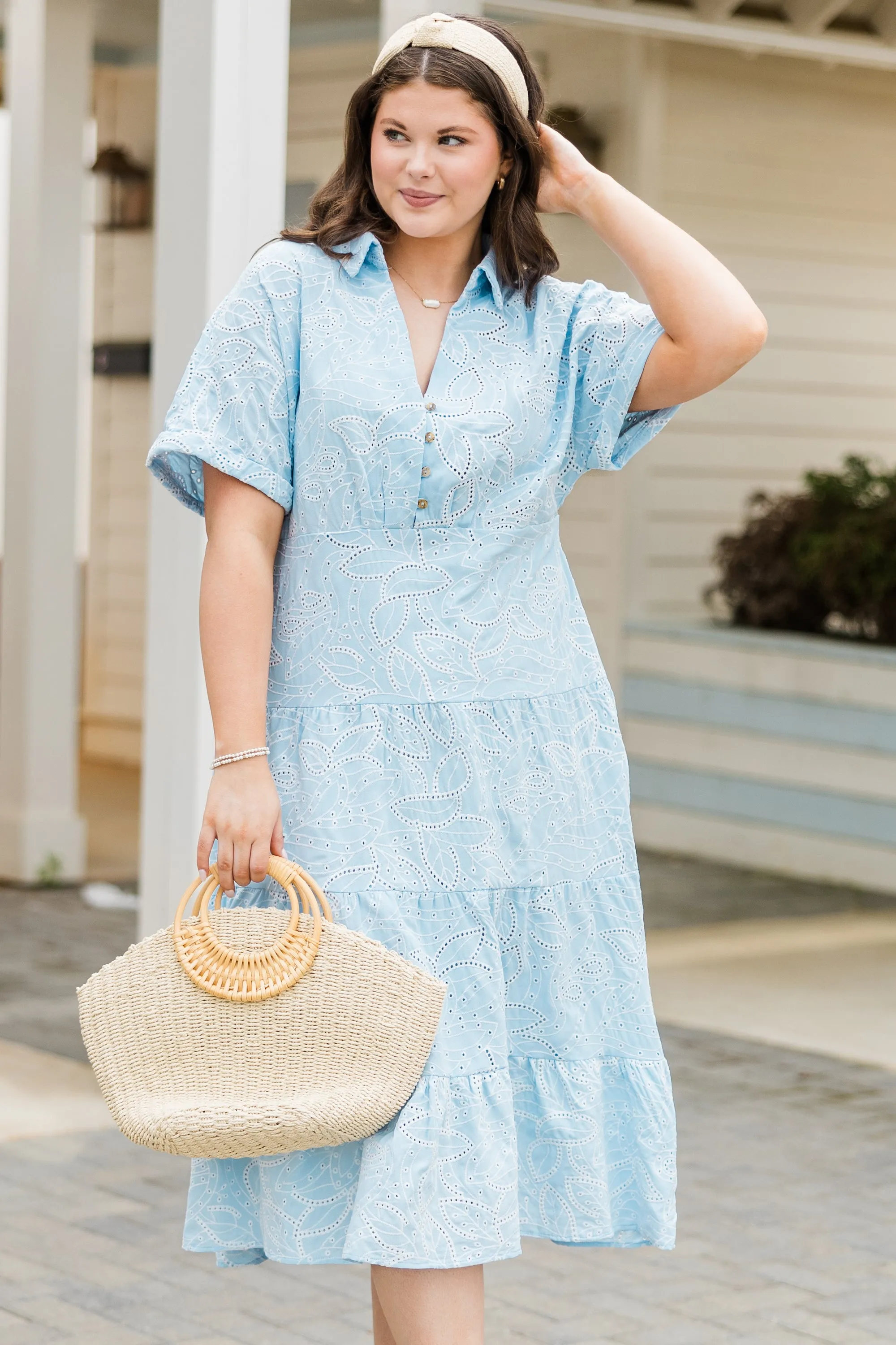 Meet Me In The Hamptons Dress, Blue