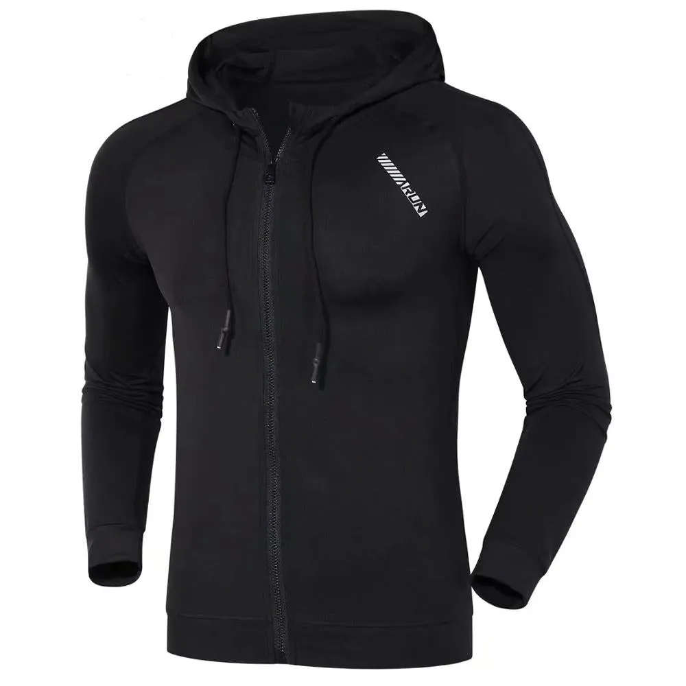 Men's Long sleeves Gym Sports Hoodies