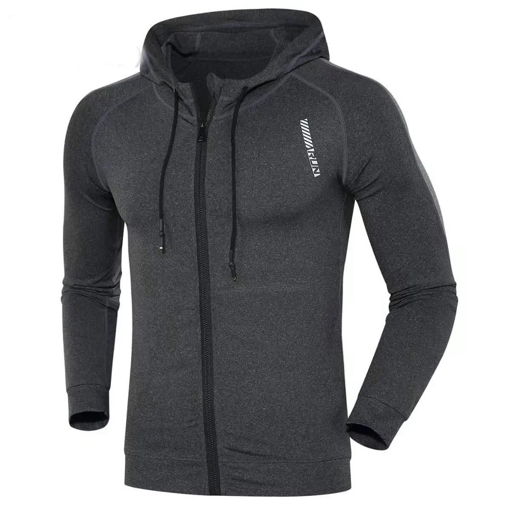 Men's Long sleeves Gym Sports Hoodies