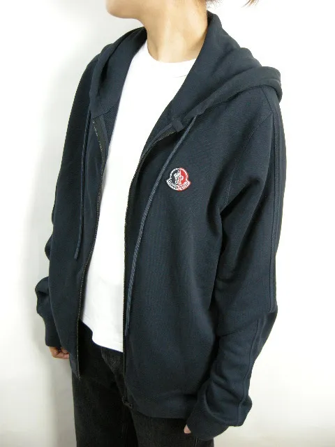 MONCLER  |Size S◆MONCLER GENIUS 1952 HOODIE ZIP Sweatshirts Navy Men's