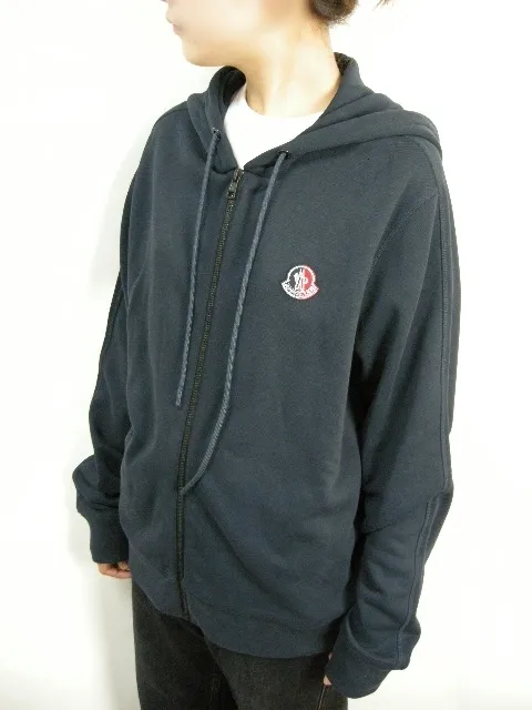 MONCLER  |Size S◆MONCLER GENIUS 1952 HOODIE ZIP Sweatshirts Navy Men's