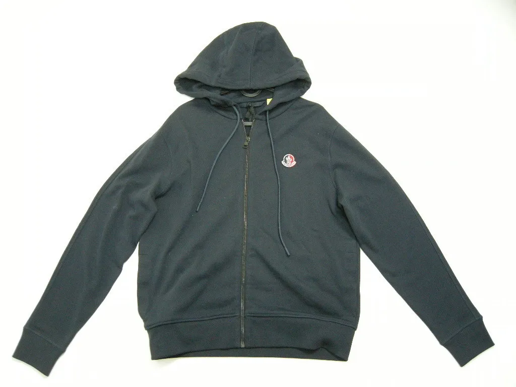 MONCLER  |Size S◆MONCLER GENIUS 1952 HOODIE ZIP Sweatshirts Navy Men's