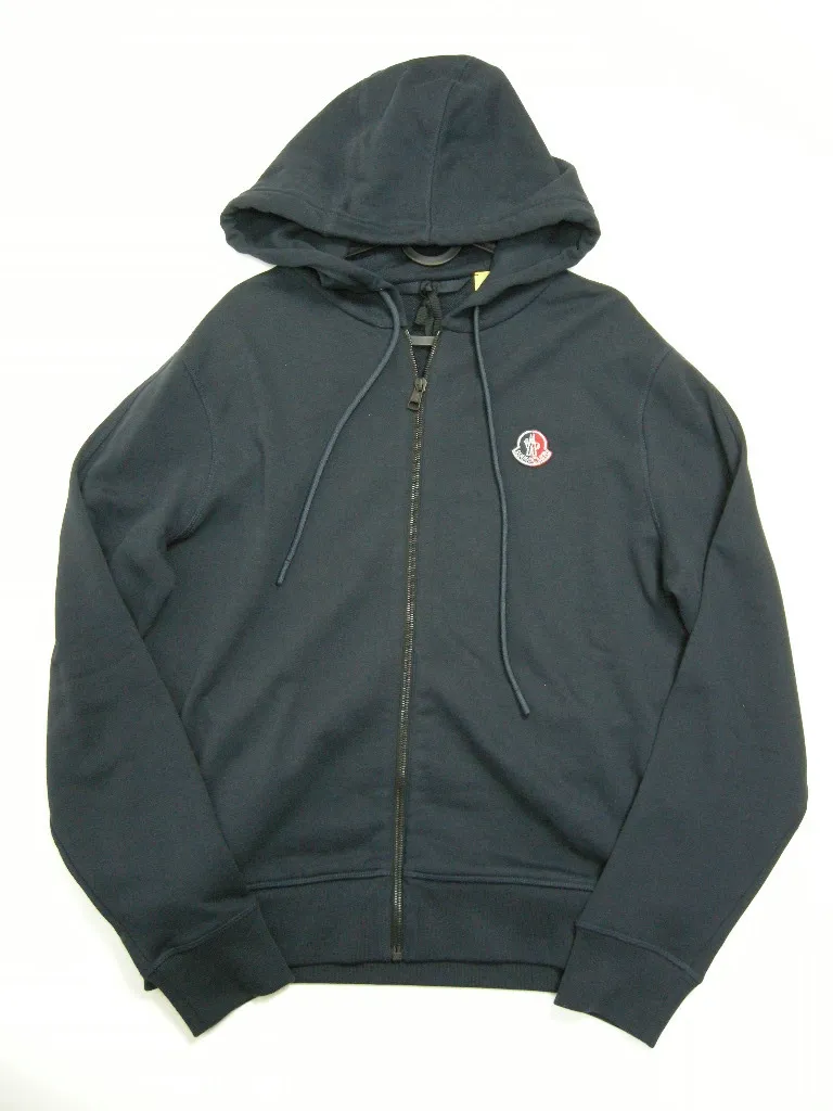 MONCLER  |Size S◆MONCLER GENIUS 1952 HOODIE ZIP Sweatshirts Navy Men's