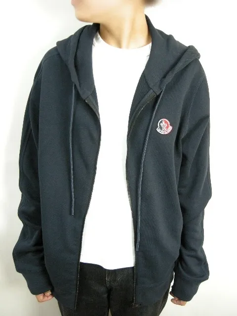 MONCLER  |Size S◆MONCLER GENIUS 1952 HOODIE ZIP Sweatshirts Navy Men's