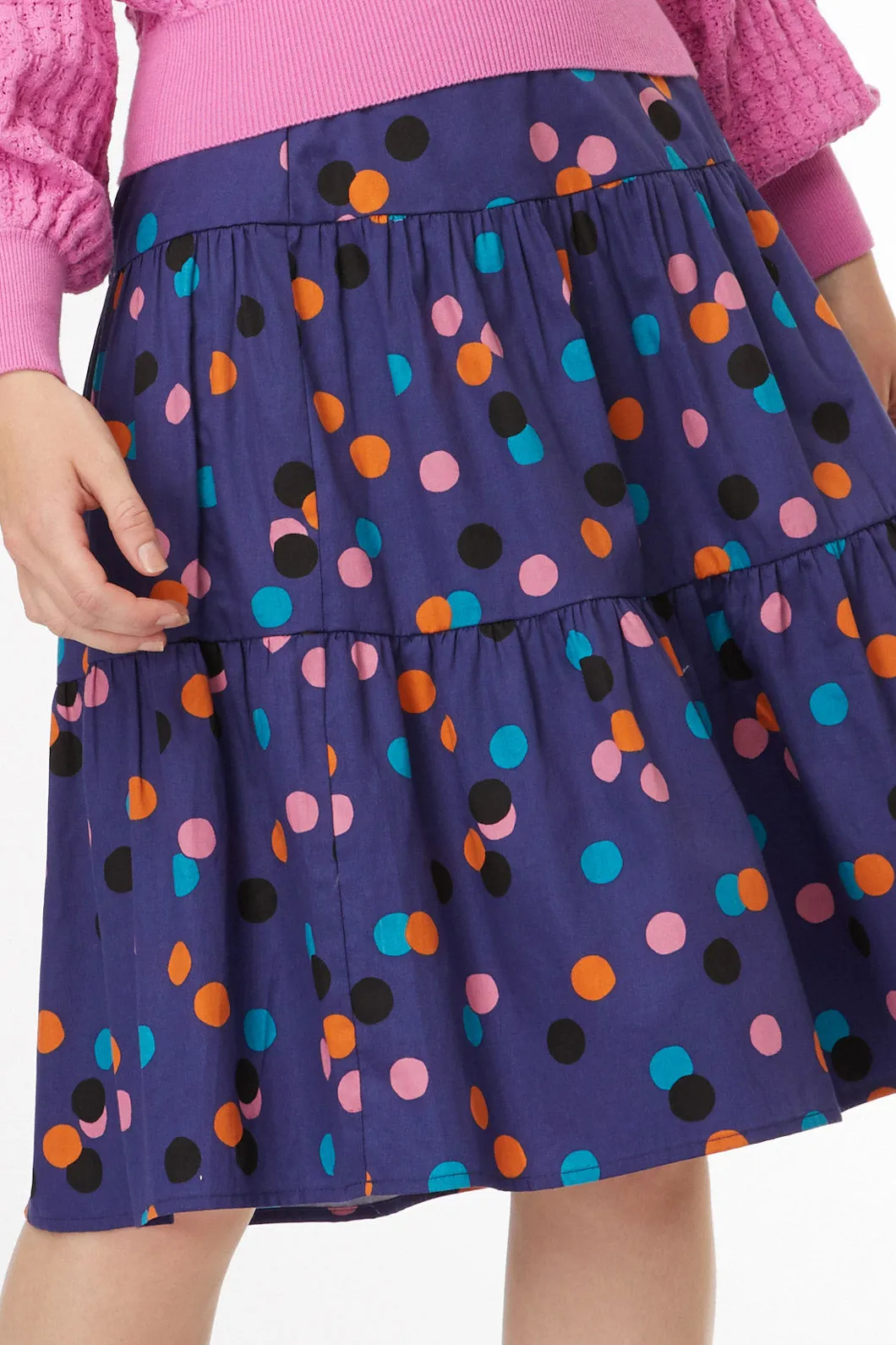 Nancy Spot Skirt