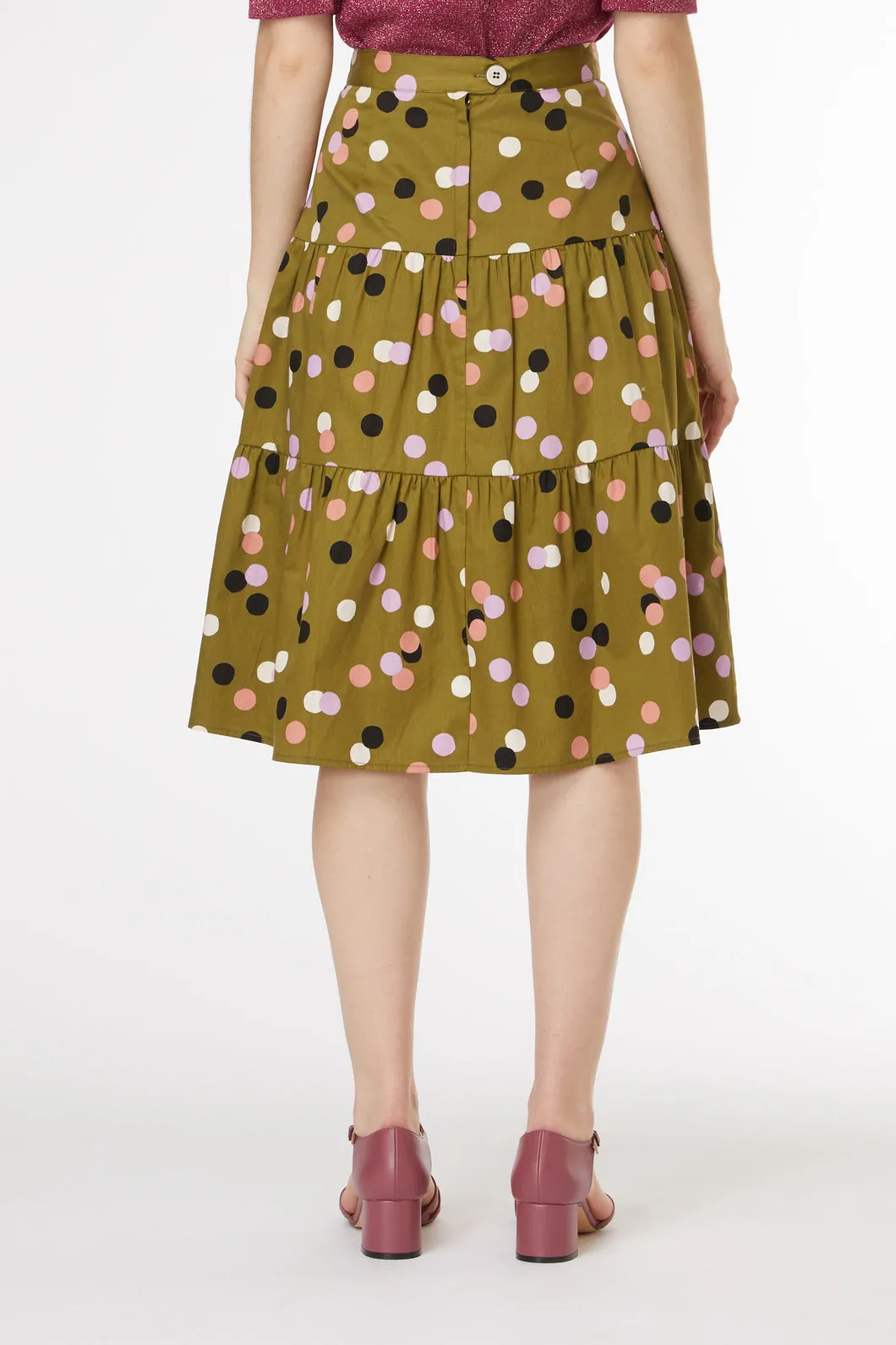 Nancy Spot Skirt