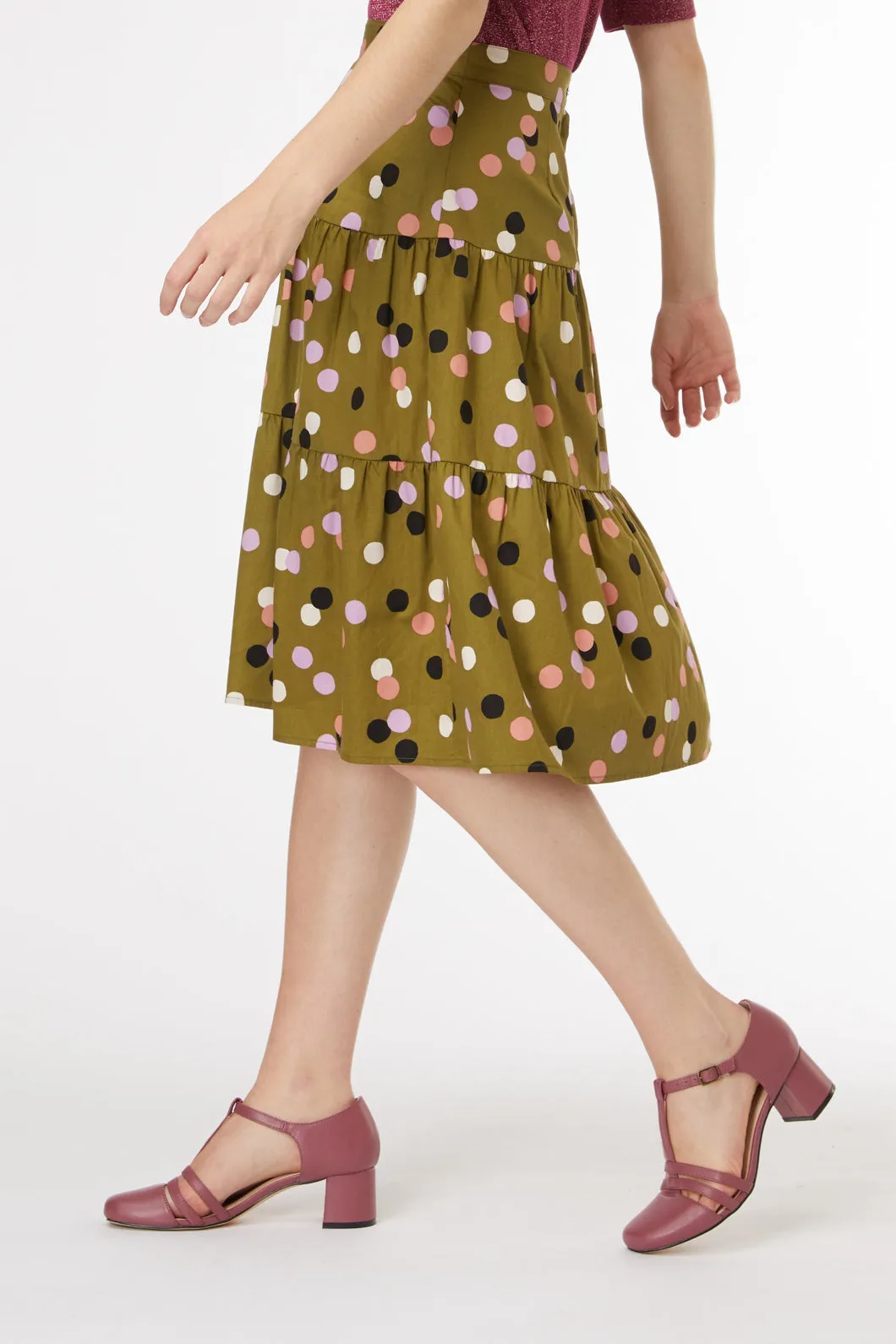 Nancy Spot Skirt