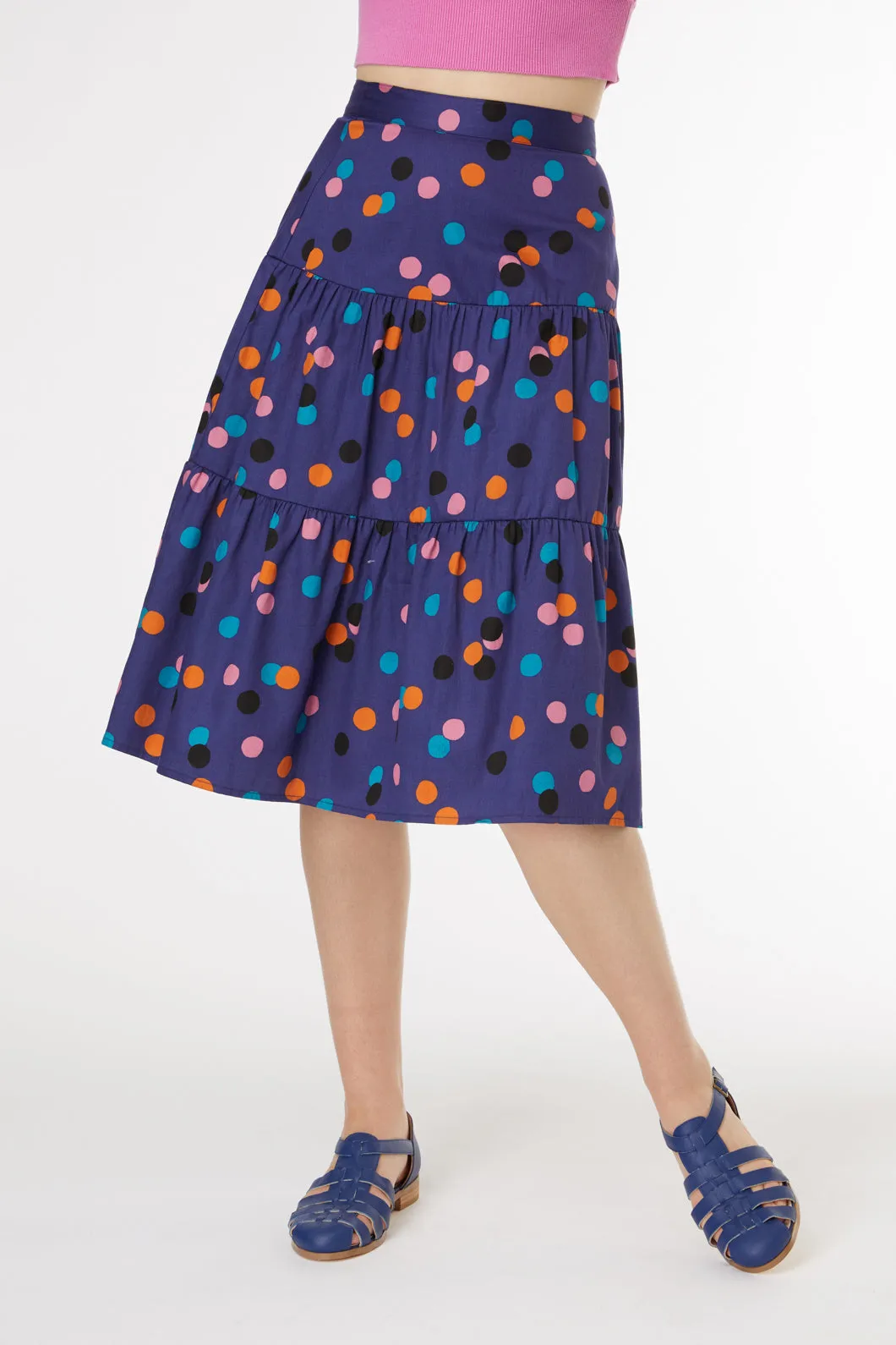 Nancy Spot Skirt