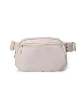 Nylon Fanny Pack - Ivory