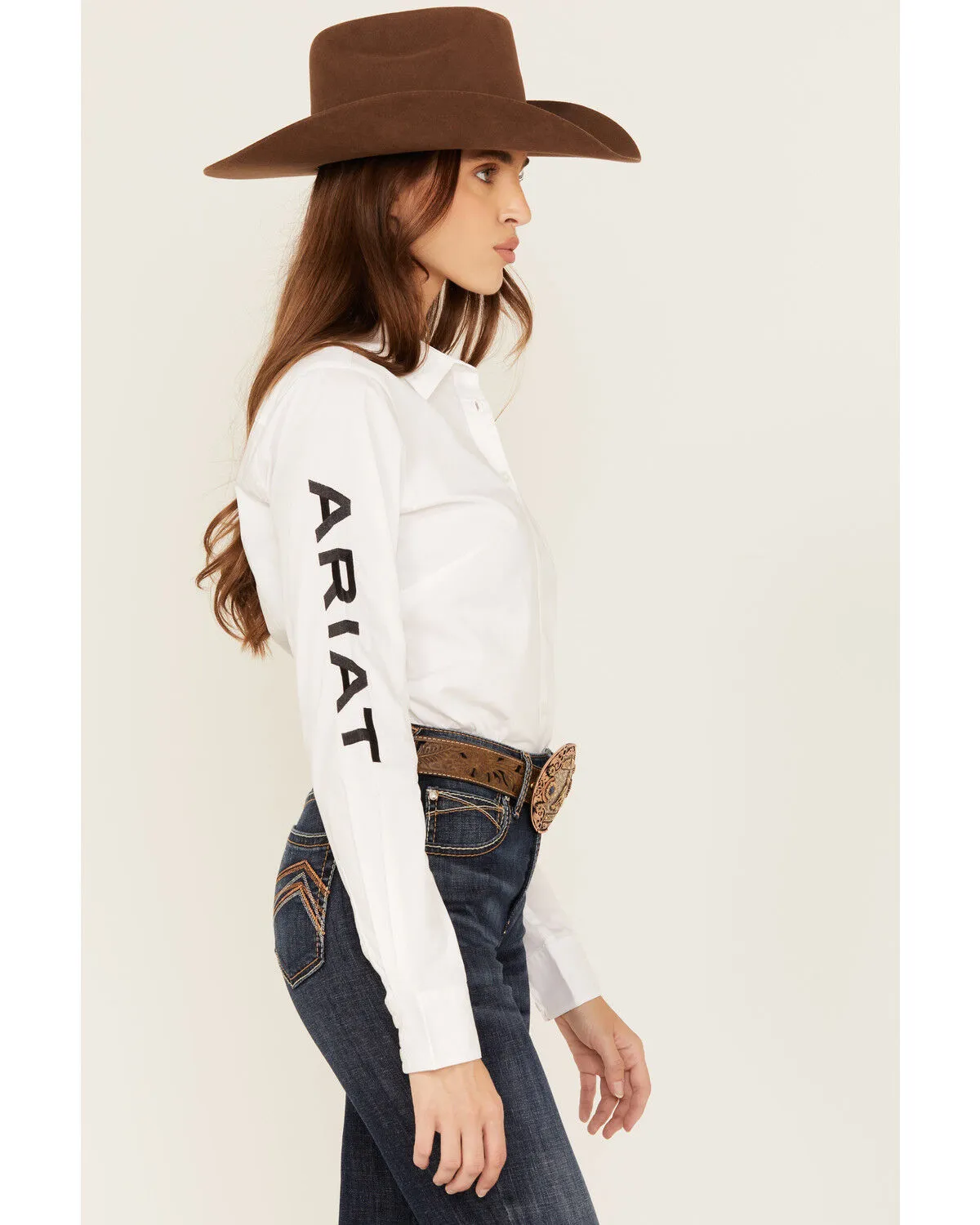 Product Name:  Ariat Women's Boot Barn Exclusive Team Kirby Long Sleeve Button-Down Stretch Western Shirt